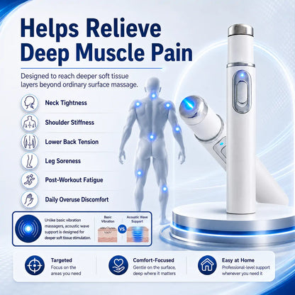 Ultrasonic Shock Wave Massager