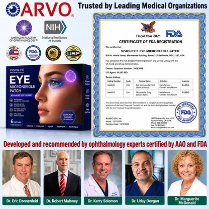Visiolife™ Transdermal Vision-Repair Eye Microneedle Patch✅FDA Approved(Suitable for presbyopia, dry eye syndrome, glaucoma, and cataracts)