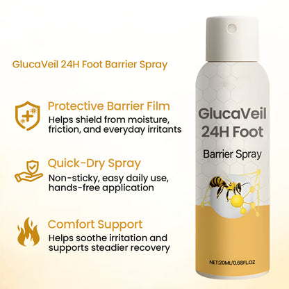 GlucaVeil 24H Foot Barrier Spray