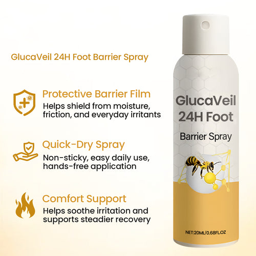GlucaVeil 24H Foot Barrier Spray