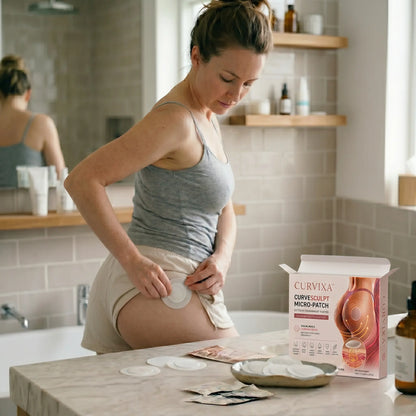 Curvixa™ CurveSculpt Micro-Patch ✦ Sculpt • Firm • Smooth Lower Body Curves ✦ Micro-Needle Infusion System