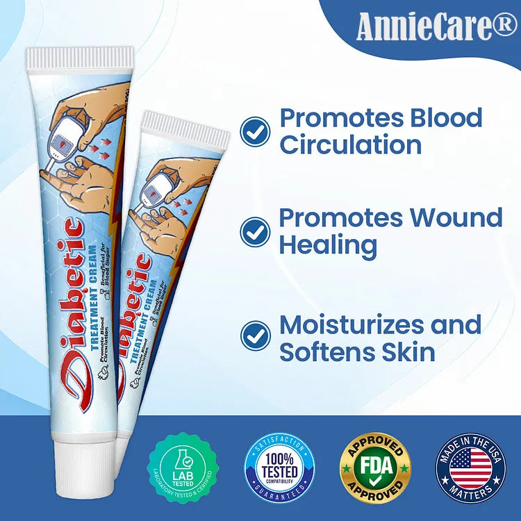 LIMITED TIME SALE OFF 60% 🔥AnnieCare® VitaGluco Diabetes Treatment Cream -👨‍⚕️ American Academy of Dermatology (AAD) Approved