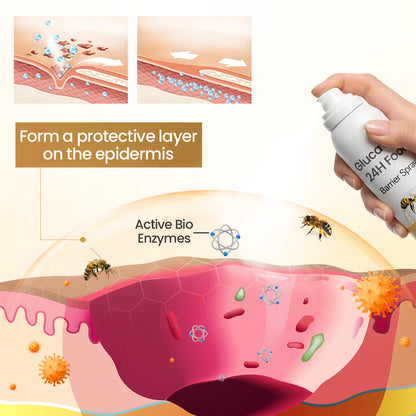 GlucaVeil 24H Foot Barrier Spray