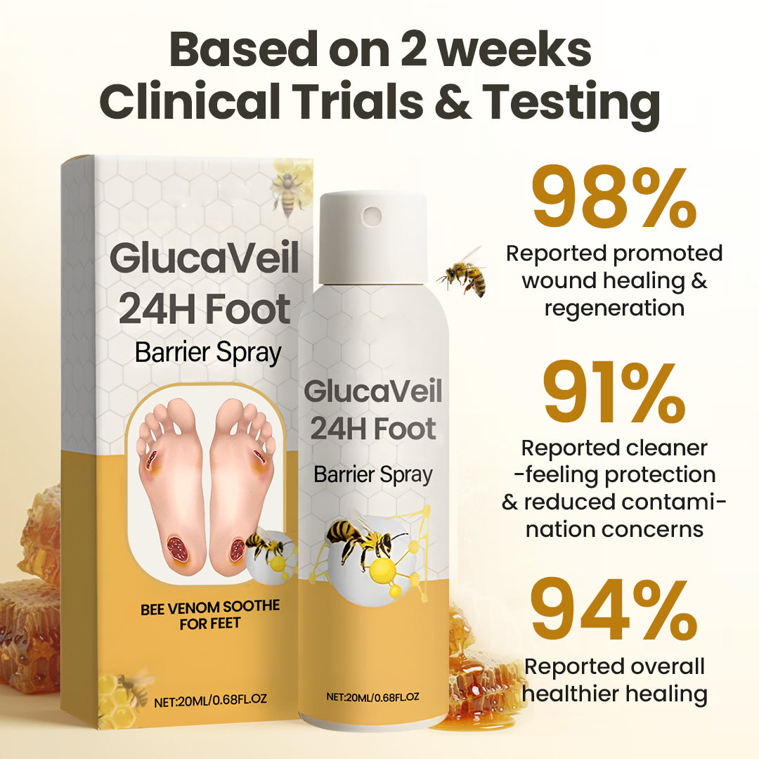 GlucaVeil 24H Foot Barrier Spray