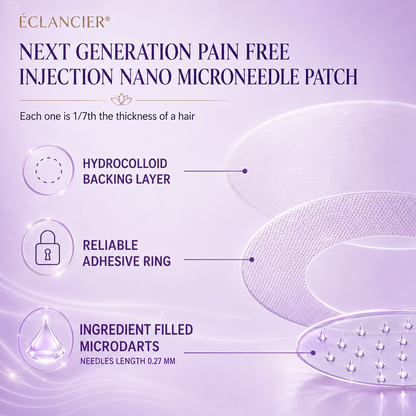 ÉCLANCIER® Targeted Breast Enhancement Advanced Nano Microneedle Patch