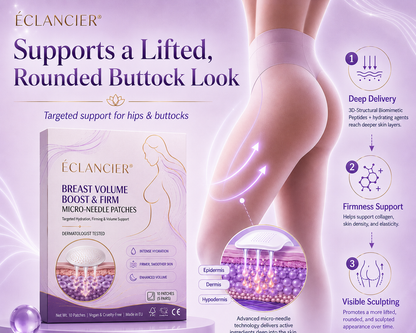 ÉCLANCIER® Targeted Breast Enhancement Advanced Nano Microneedle Patch
