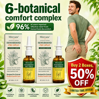 Mirevane® Advanced Comfort Hemorrhoid PRO Spray