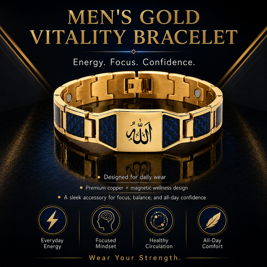 🔥Strength & Vitality Bracelet💯🎂Upgrade Your Energy, Style, and Confidence