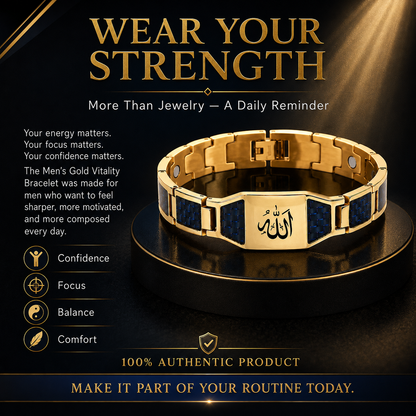 🔥Strength & Vitality Bracelet💯🎂Upgrade Your Energy, Style, and Confidence